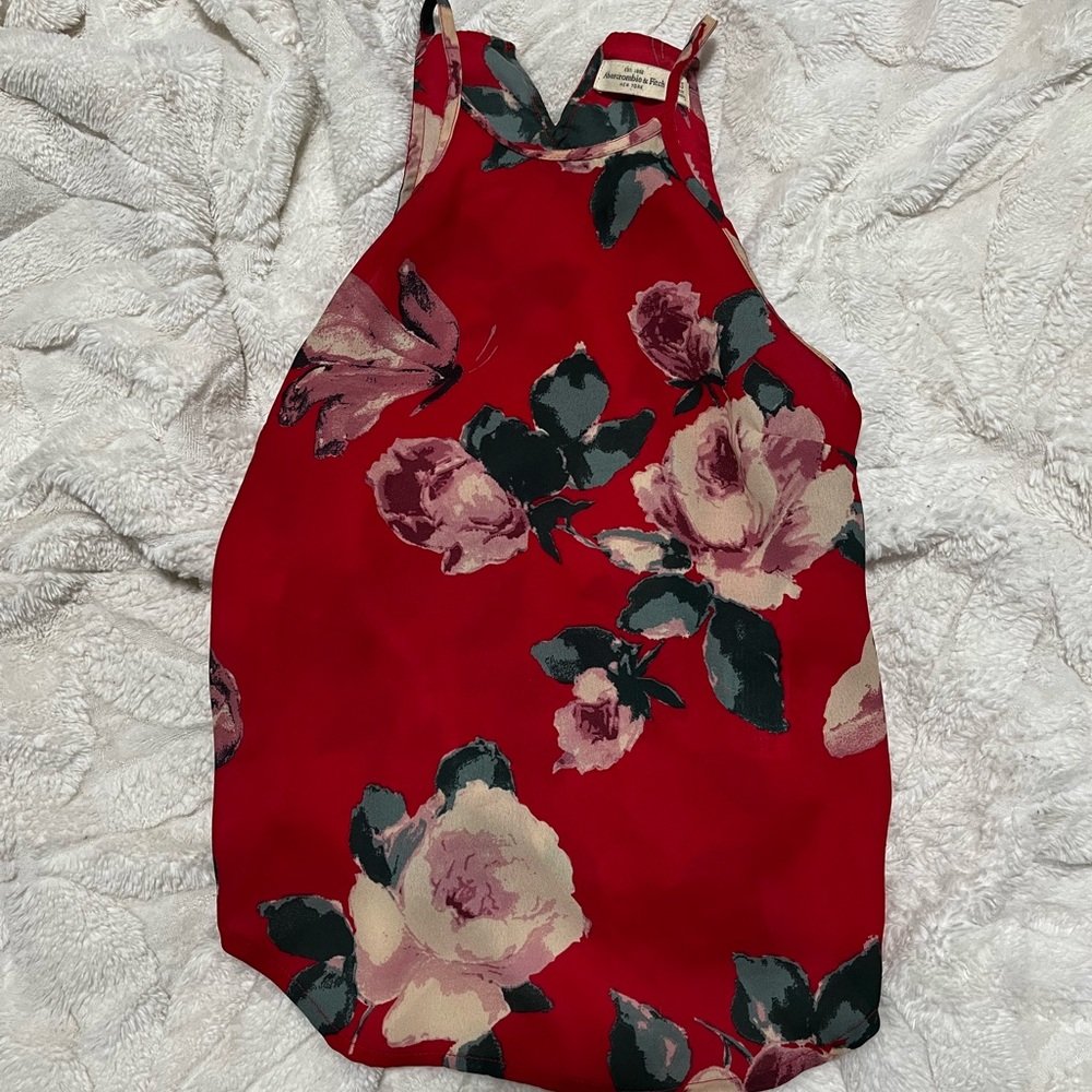 ABERCROMBIE- floral top